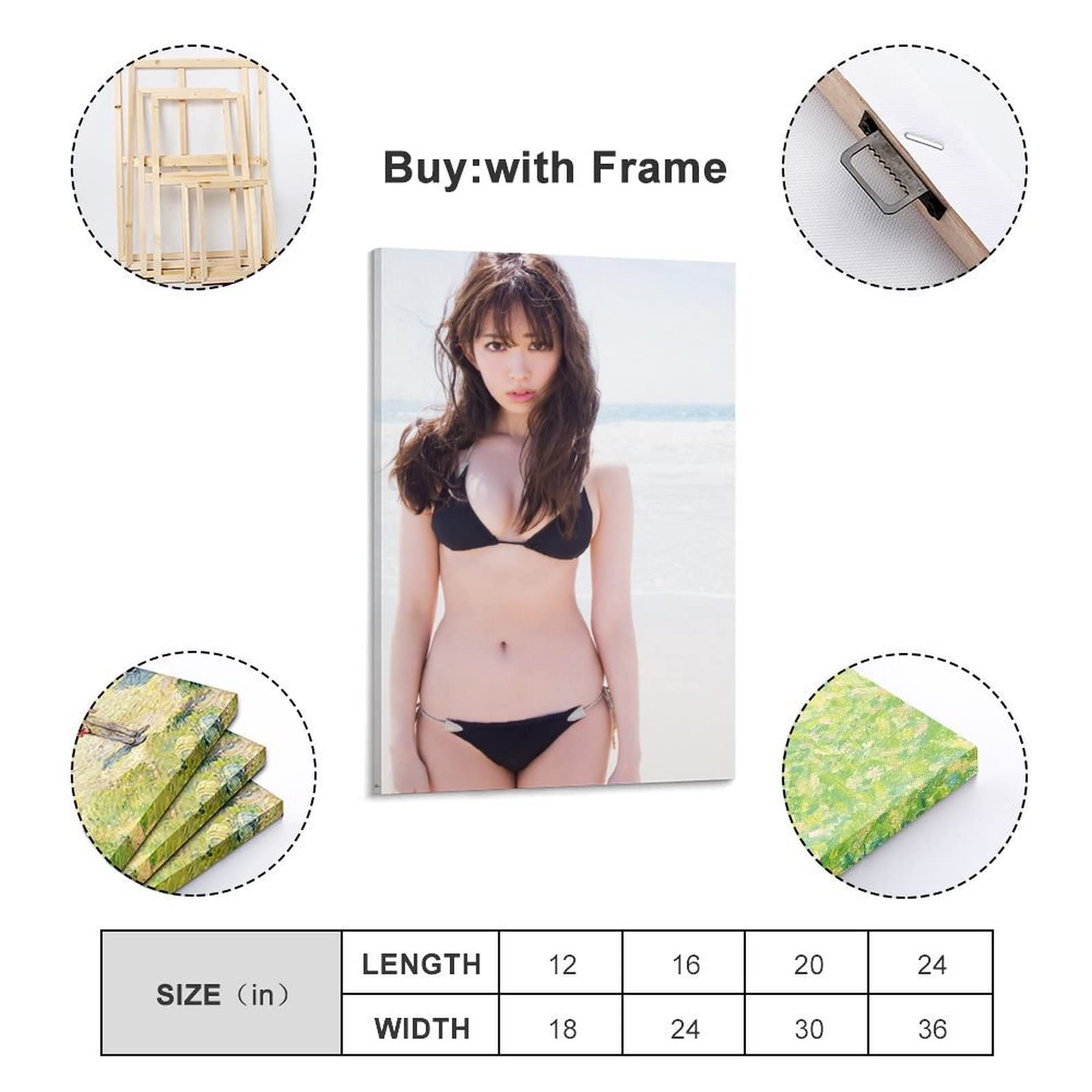 Amazon.co.jp: 小嶋陽菜 セクシーな水着写真のポスター ポスター 美麗